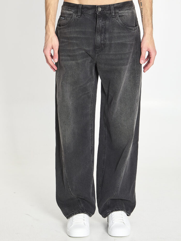 Dolce&gabbana Faded denim jeans