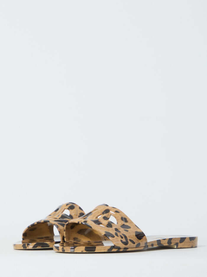 Dolce&gabbana Leo beachwear slides