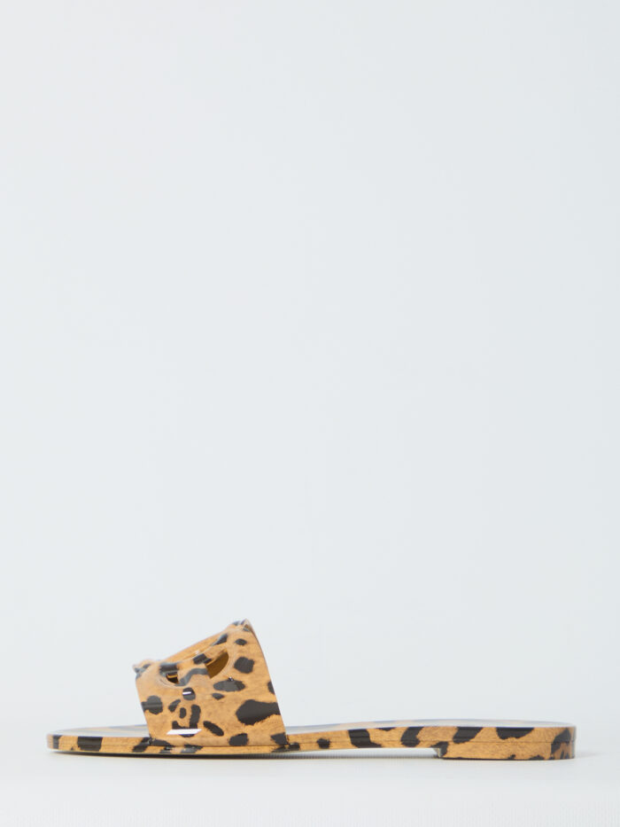 Dolce&gabbana Leo beachwear slides