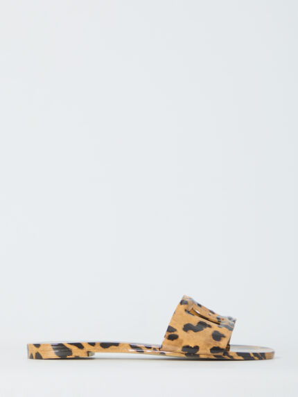 Dolce&gabbana Leo beachwear slides