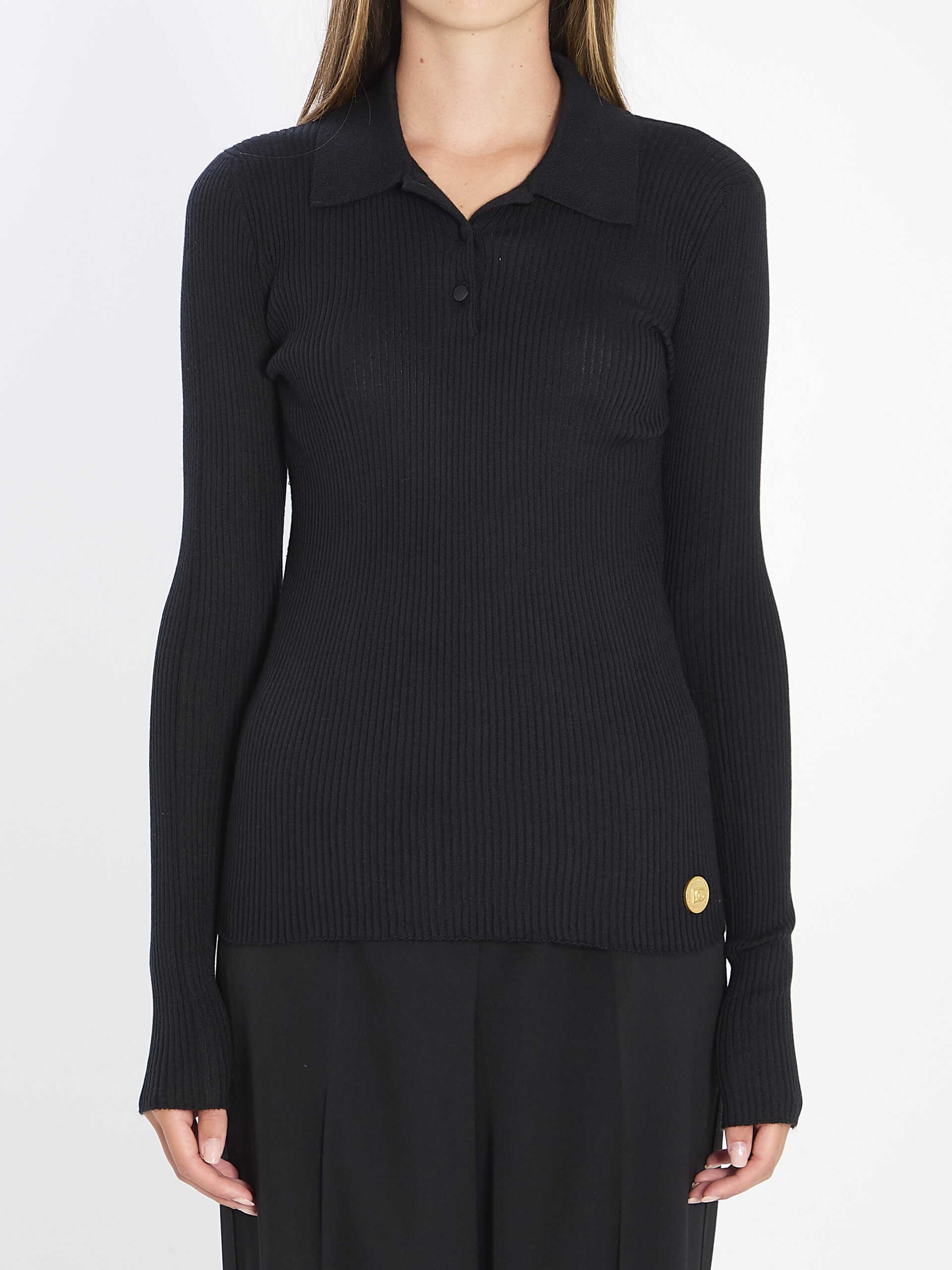 Dolce&gabbana Long-sleeve polo shirt