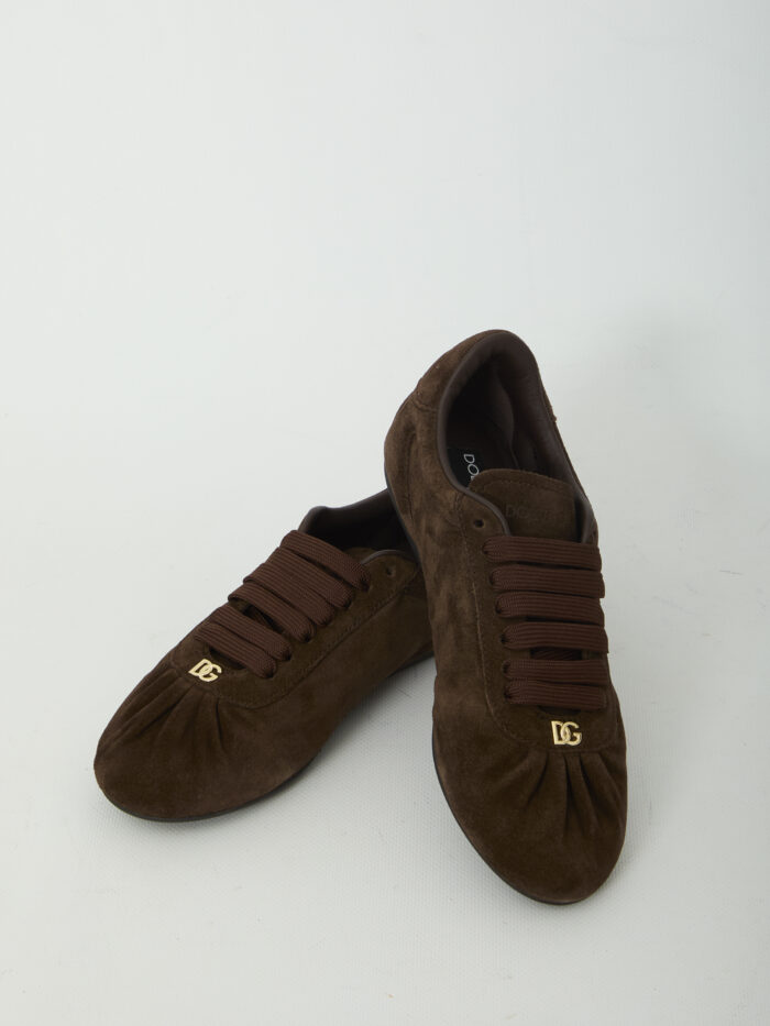 Dolce&gabbana Low-top suede sneakers