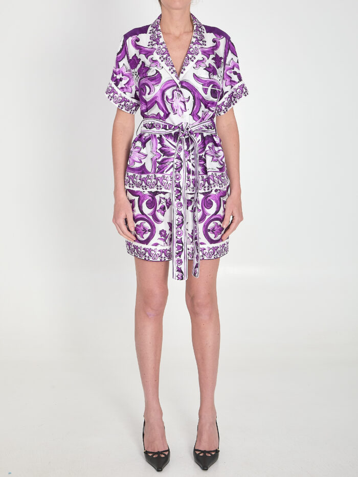 Dolce&gabbana Maiolica shirt