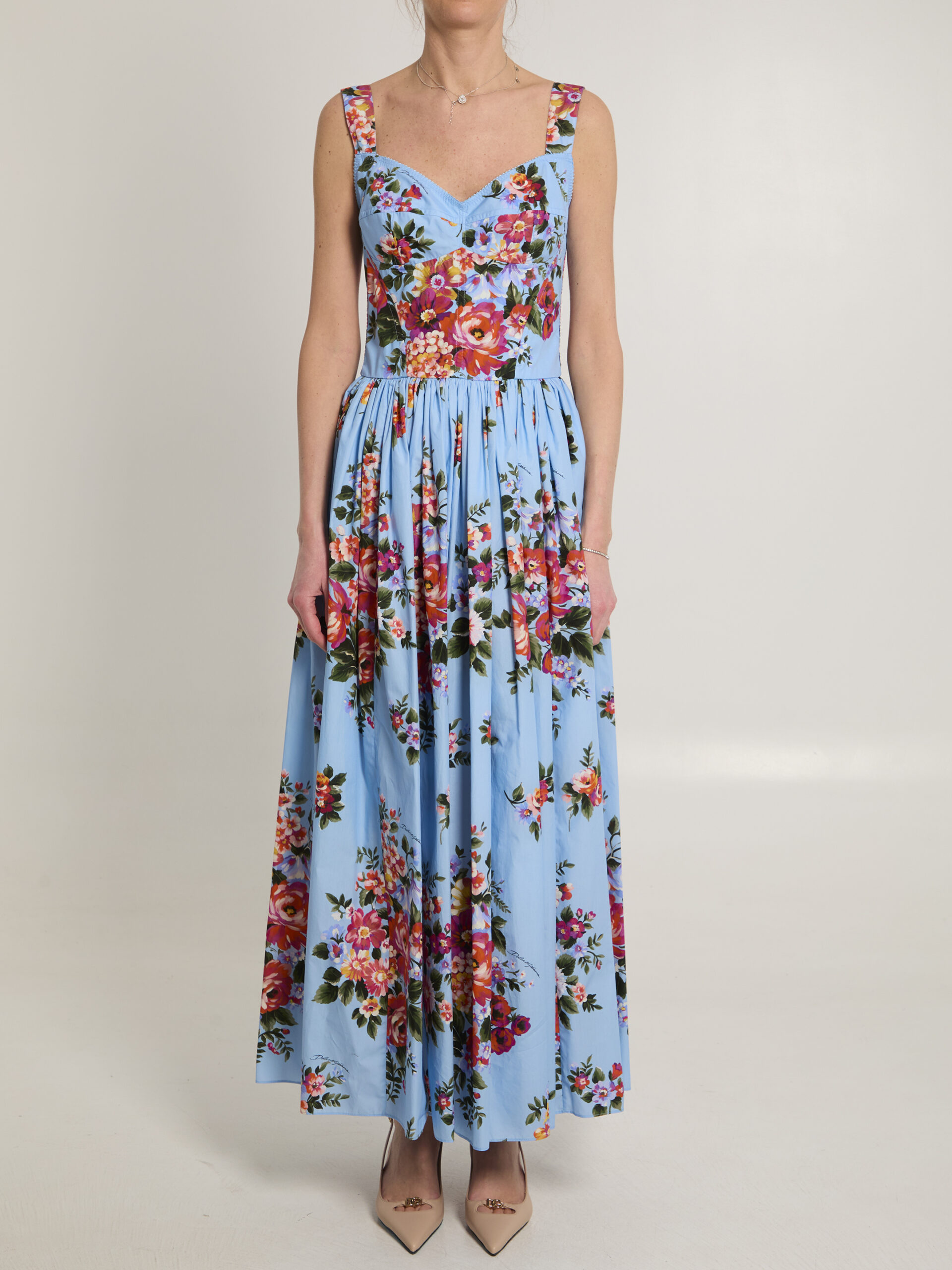 Dolce&gabbana Maxi dress with floral print