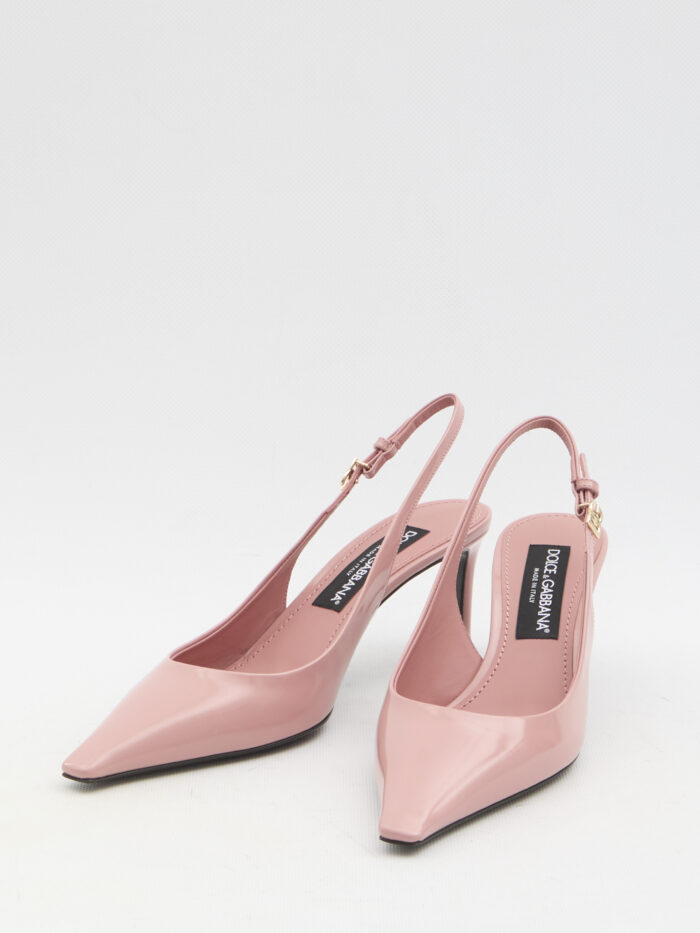Dolce&gabbana Pointed-toe slingback pumps