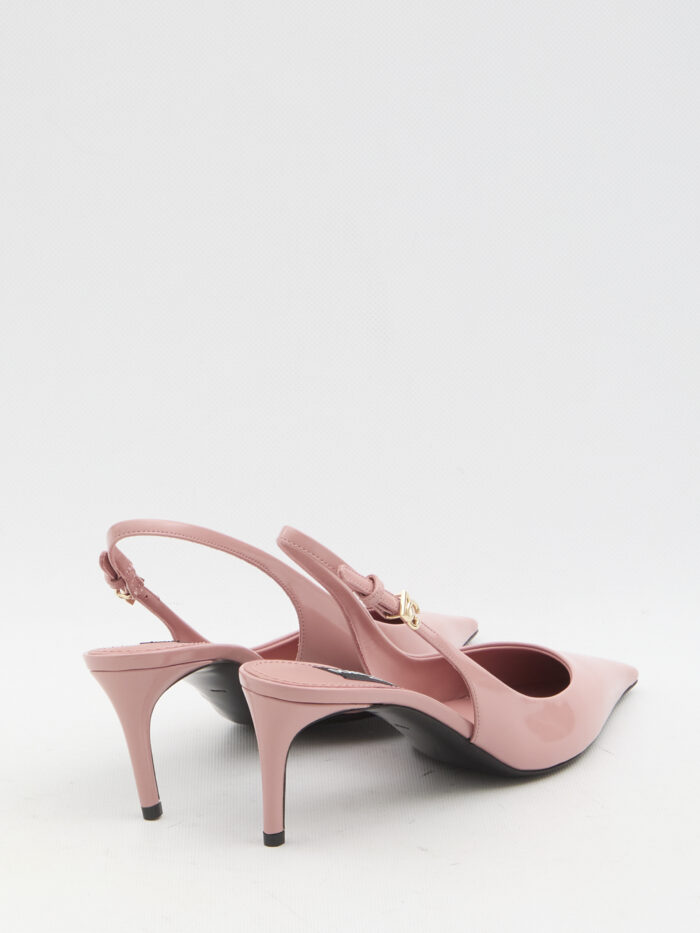 Dolce&gabbana Pointed-toe slingback pumps