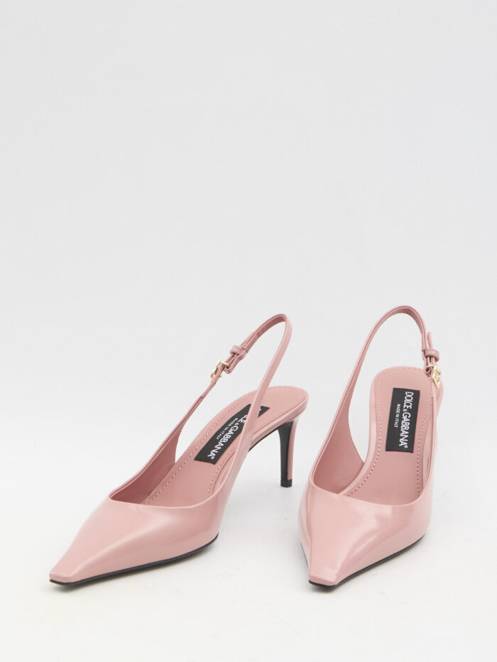 Dolce&gabbana Pointed-toe slingback pumps