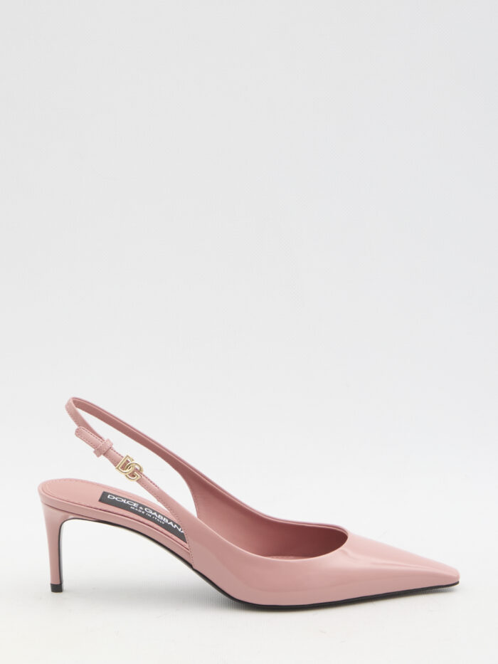 Dolce&gabbana Pointed-toe slingback pumps