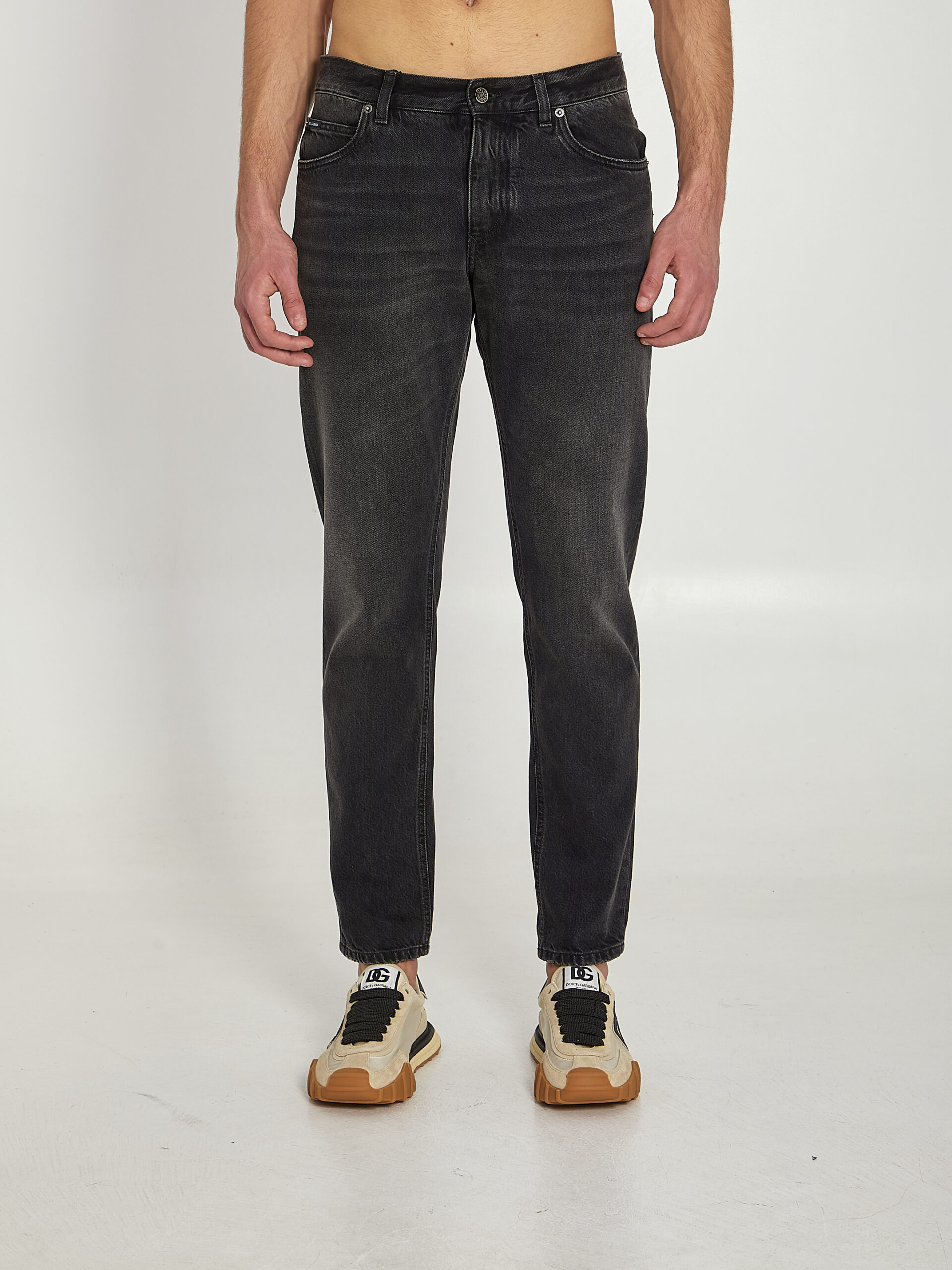 Dolce&gabbana Regular denim pants