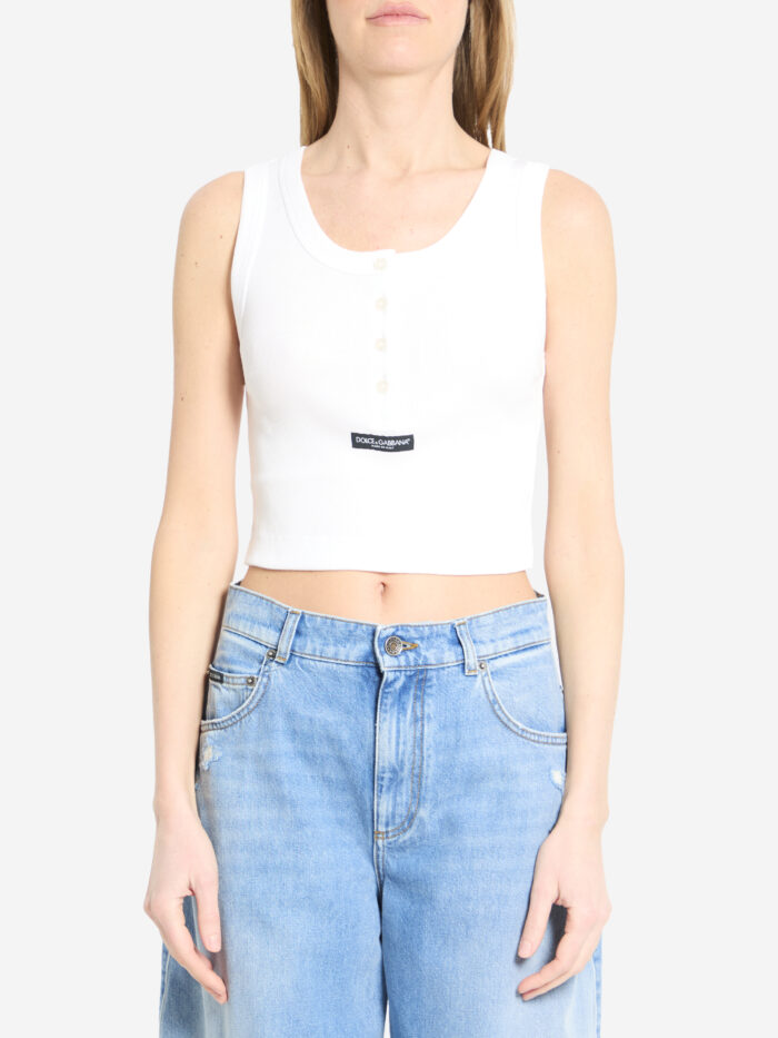 Dolce&gabbana Ribbed tank top