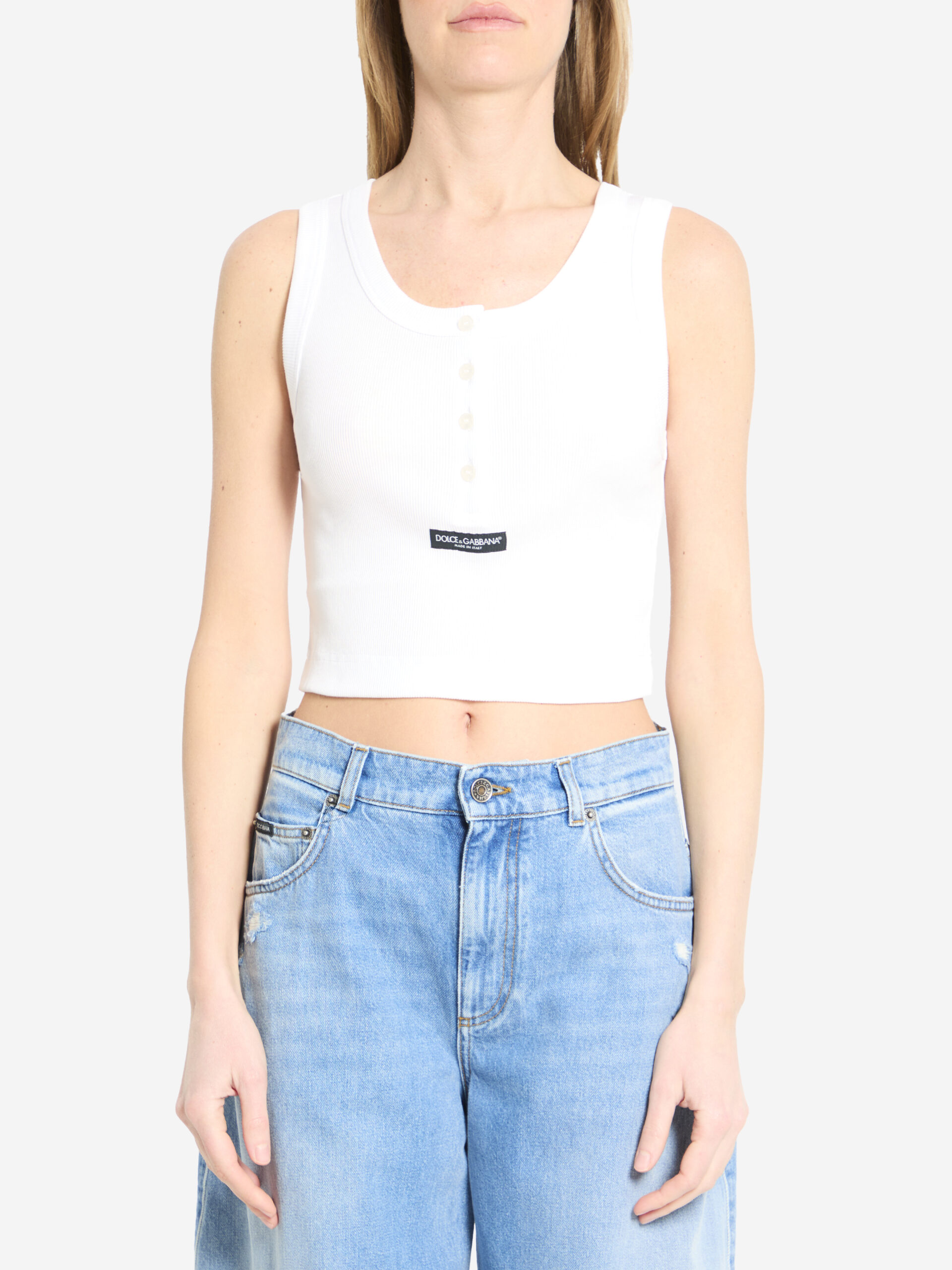 Dolce&gabbana Ribbed tank top