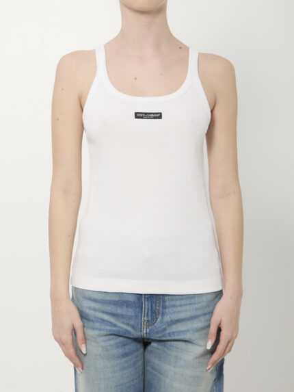Dolce&gabbana Ribbed tank top