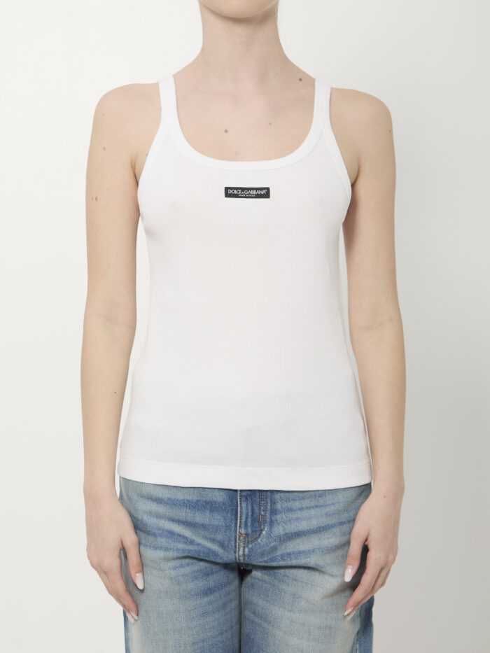 Dolce&gabbana Ribbed tank top