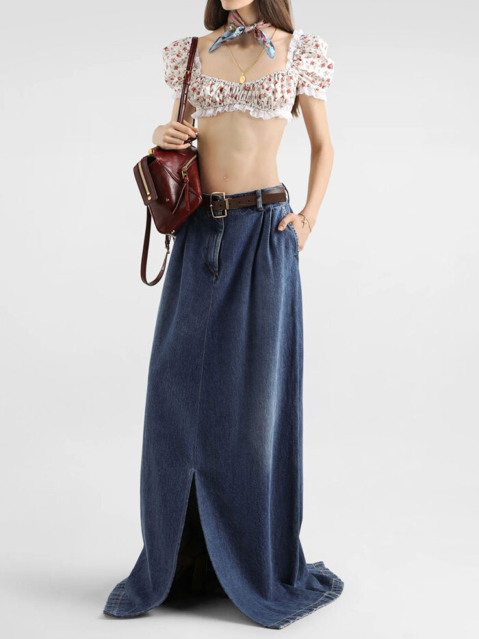 Dolce&gabbana Rose print top