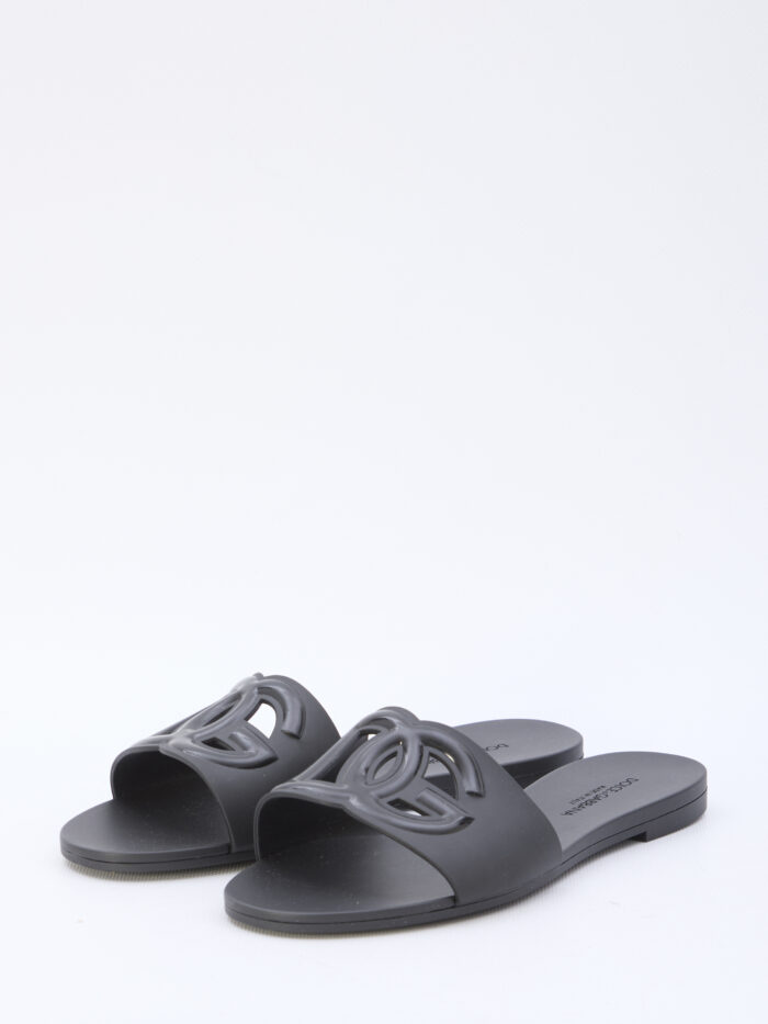 Dolce&gabbana Rubber beachwear slides