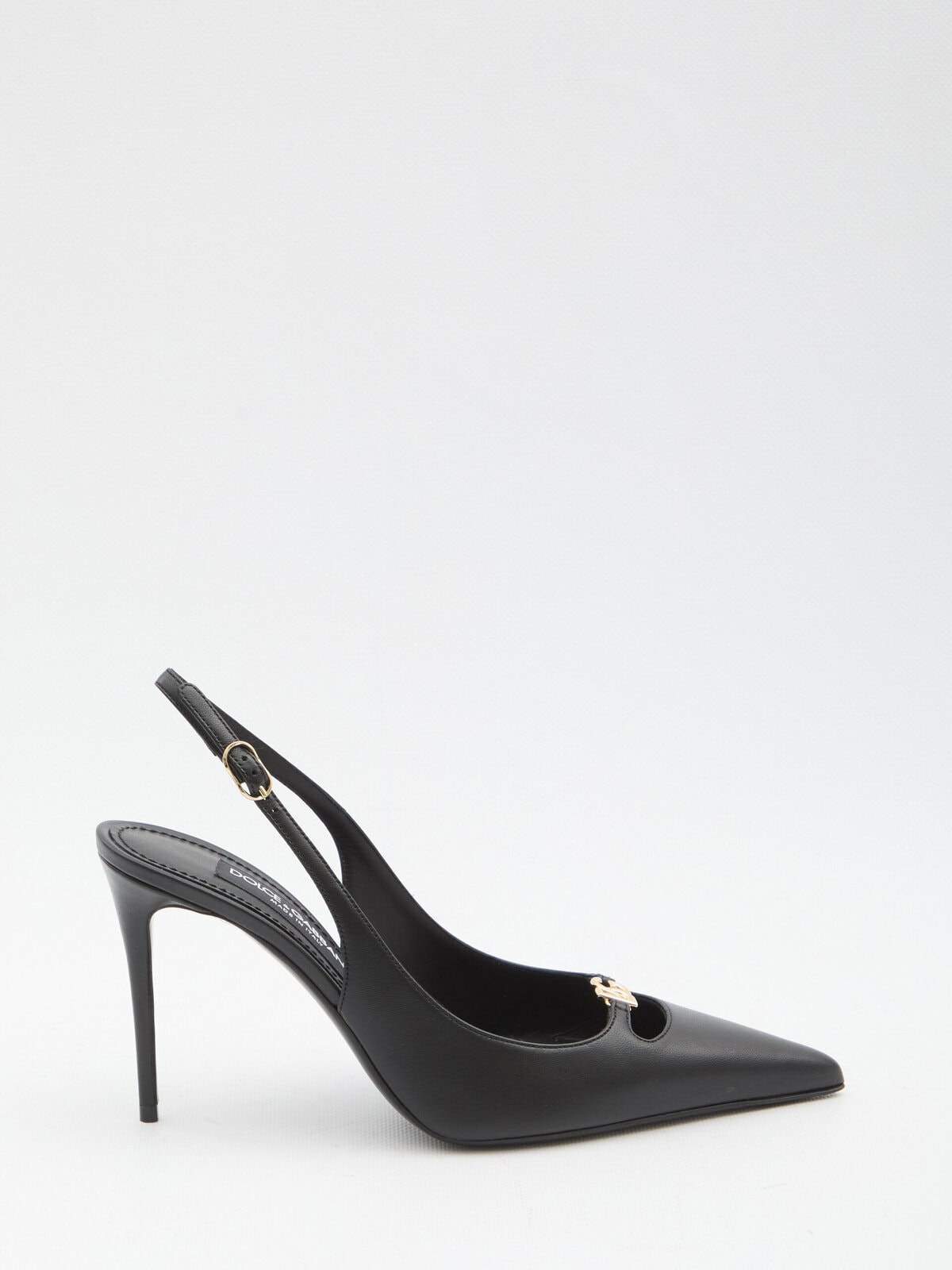 Dolce&gabbana Slingback pumps in silk nappa
