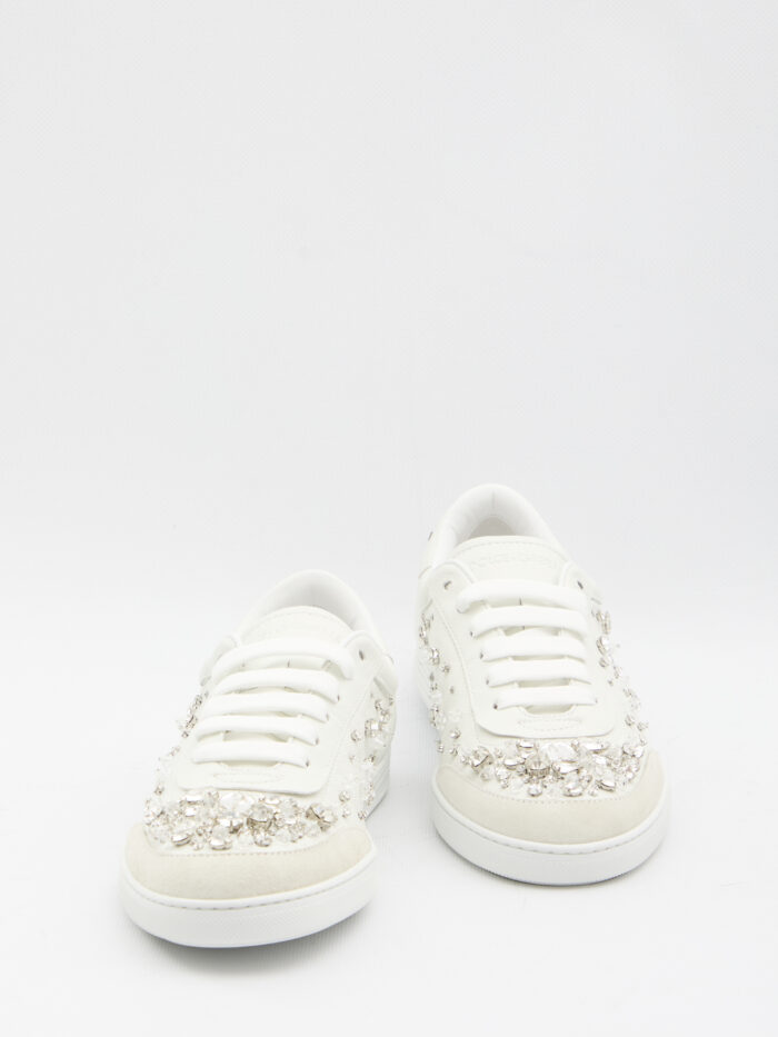 Dolce&gabbana Sneakers embellished with rhinestones