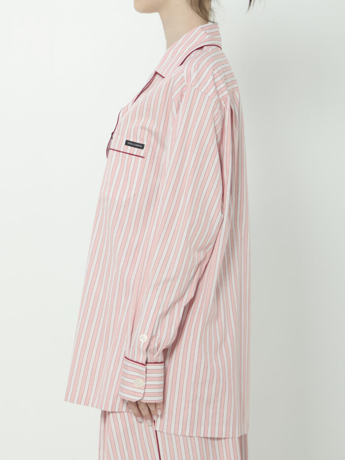 Dolce&gabbana Striped poplin shirt