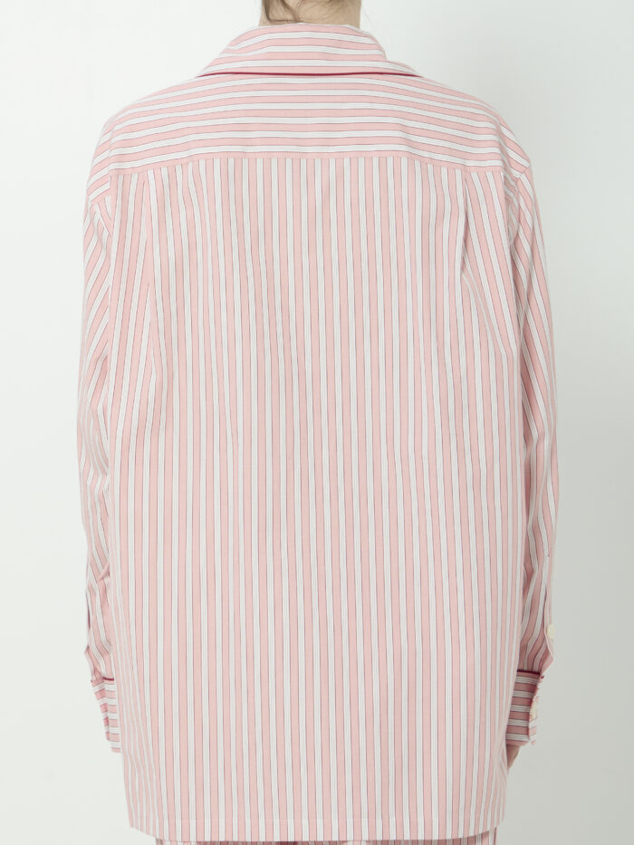 Dolce&gabbana Striped poplin shirt
