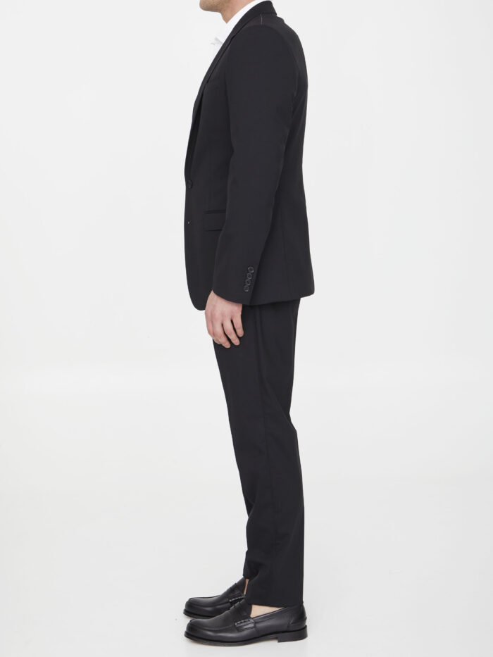 Dolce&gabbana Two-piece suit in black wool