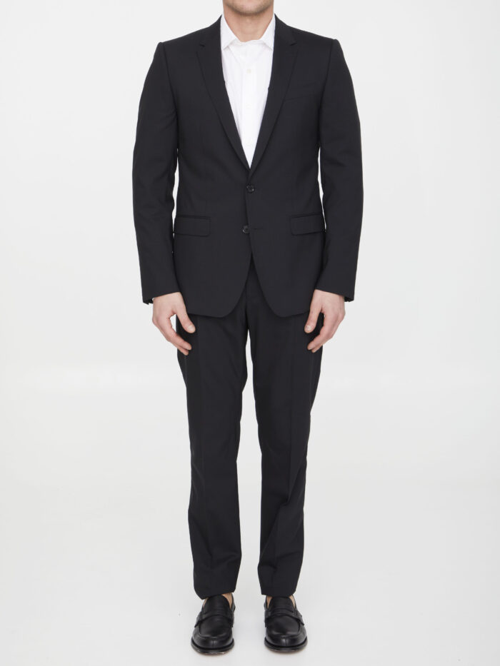 Dolce&gabbana Two-piece suit in black wool