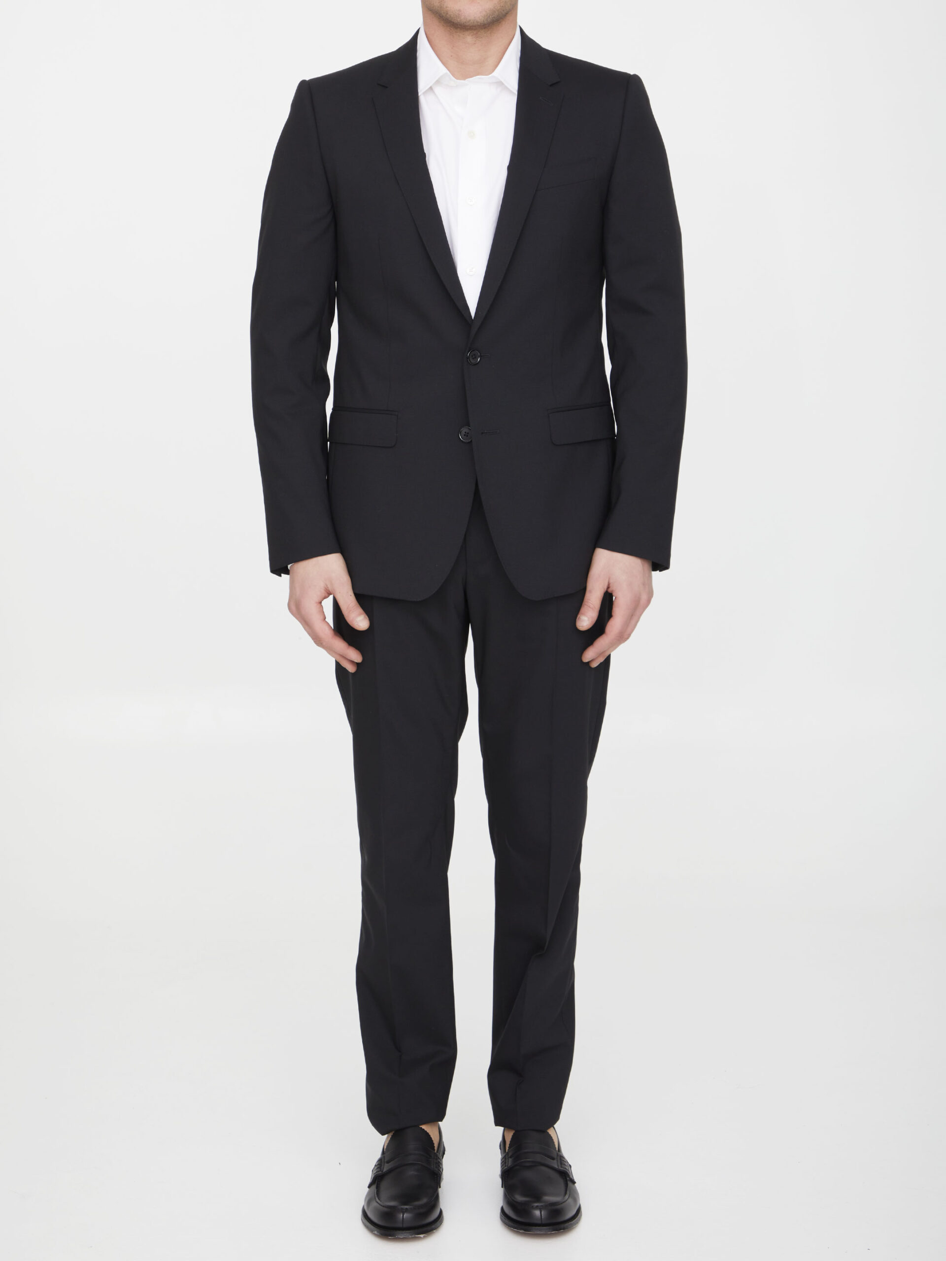Dolce&gabbana Two-piece suit in black wool