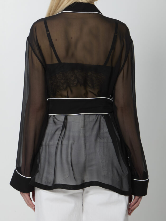 Dolce&gabbana Vanity chiffon shirt