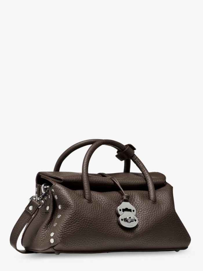 ZANELLATO Dotta® Small Hammered Leather Crossbody Bag