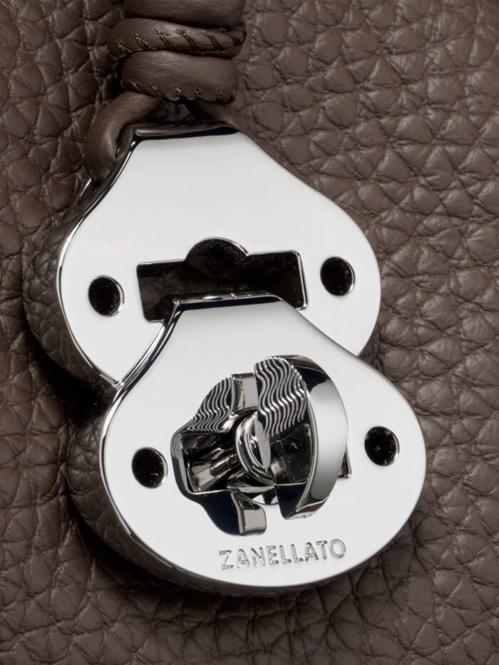 ZANELLATO Dotta® Small Hammered Leather Crossbody Bag