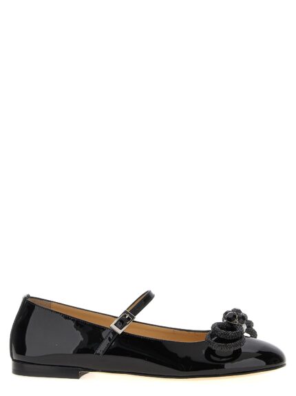 MACH & MACH 'Double Bow' Ballet Flats