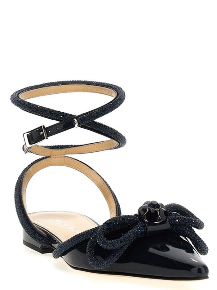 MACH & MACH 'Double Bow' Ballet Flats