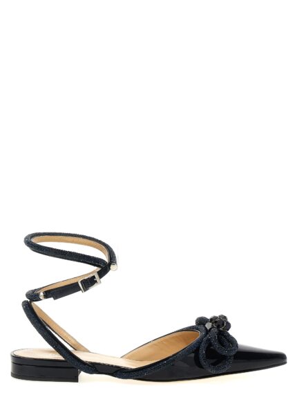 MACH & MACH 'Double Bow' Ballet Flats