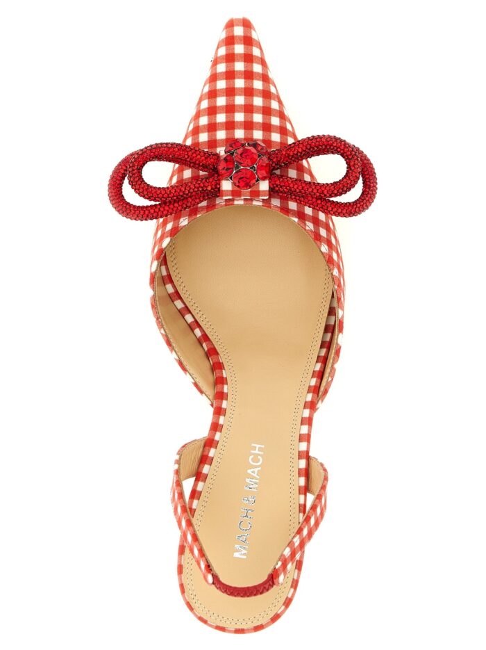 MACH & MACH 'Double Bow' Slingback