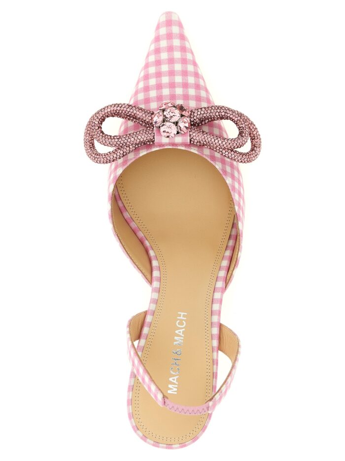 MACH & MACH 'Double Bow' Slingback