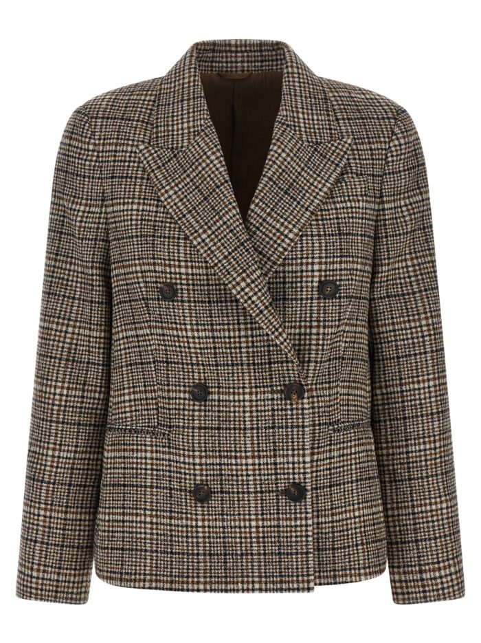 brunello cucinelli double breasted blazer Brunello Cucinelli Double-breasted Blazer