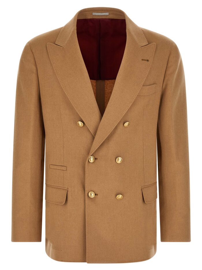 brunello cucinelli double breasted blazer Brunello Cucinelli Double-breasted Blazer