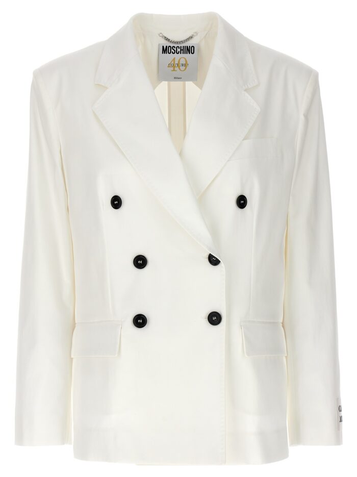 moschino double breasted blazer Moschino Double-breasted Blazer