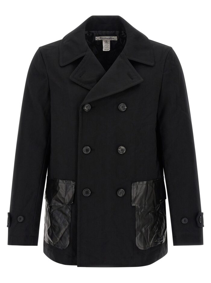 comme des garcons shirt double breasted caban COMME DES GARCONS SHIRT Double-breasted Caban