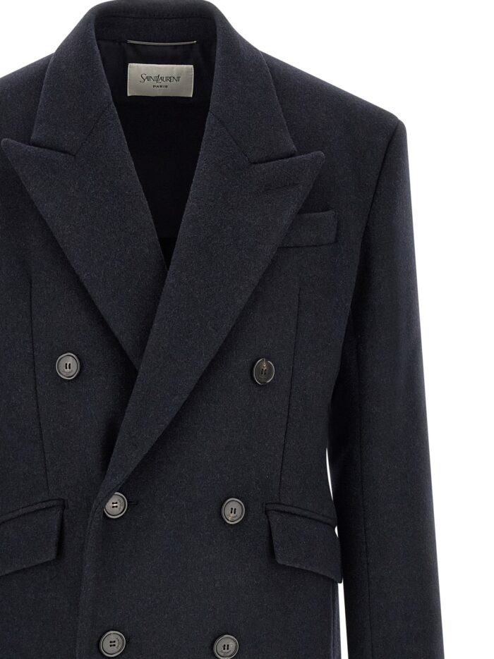 Saint Laurent Double-breasted Coat
