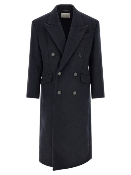 Saint Laurent Double-breasted Coat