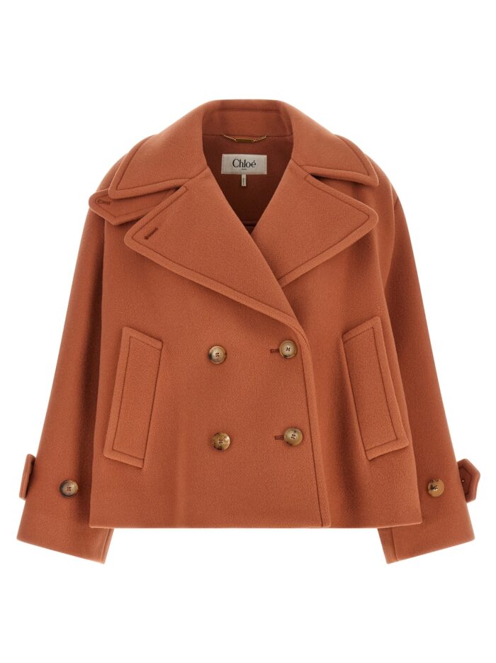 chloÉ double breasted coat CHLOÉ Double-breasted Coat
