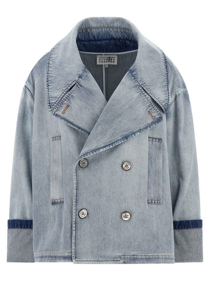 mm6 maison margiela double breasted jacket MM6 MAISON MARGIELA Double-breasted Jacket