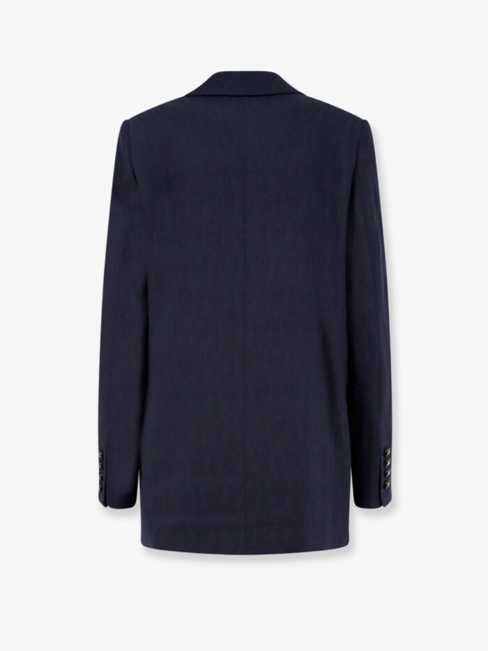 Etro Double-breasted Stretch Wool Blazer