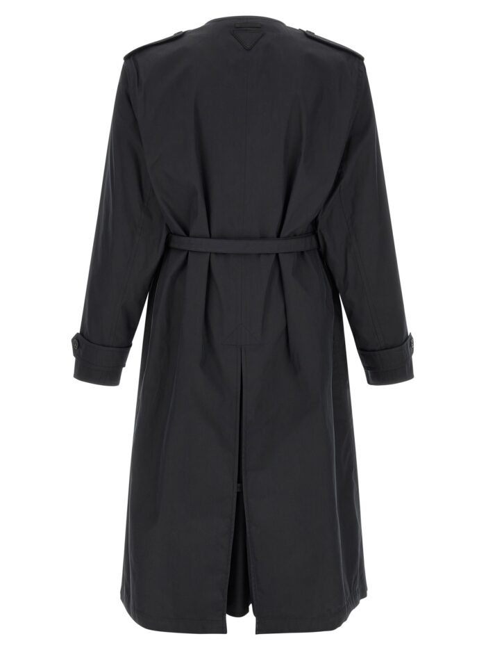PRADA Double-breasted Trench Coat