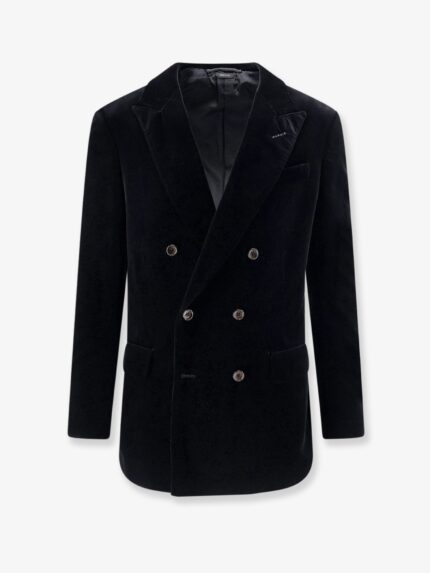 TOM FORD Double-breasted Velvet Blazer