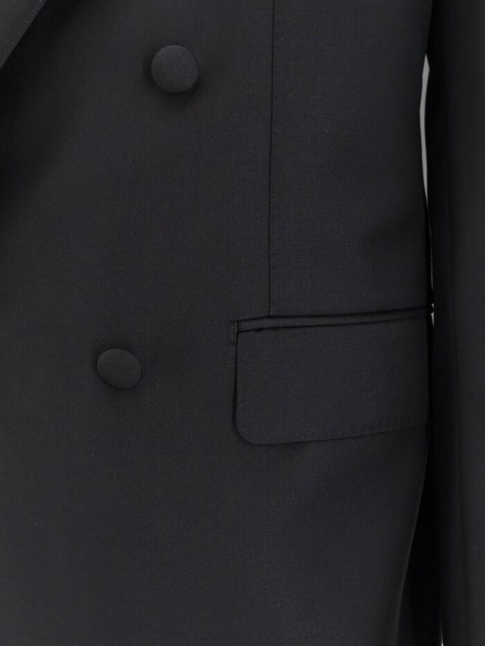 Dolce & Gabbana Double-breasted Virgin Wool Blazer