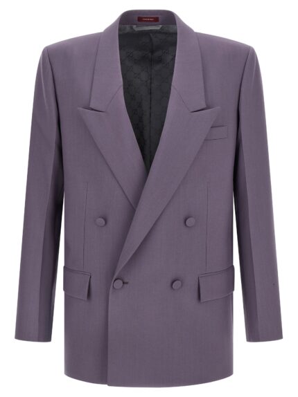 Gucci Double-breasted Wool Blazer