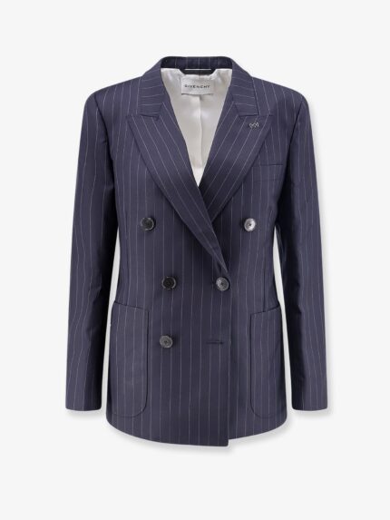 Givenchy Double-breasted Wool Blazer