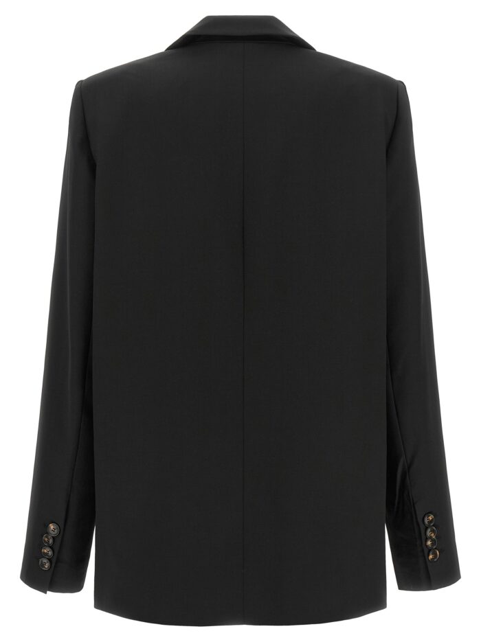 GANNI Double-breasted Wool Blazer