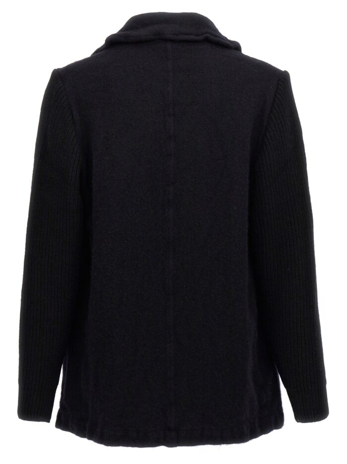 COMME DES GARCONS SHIRT Double-breasted Wool Coat